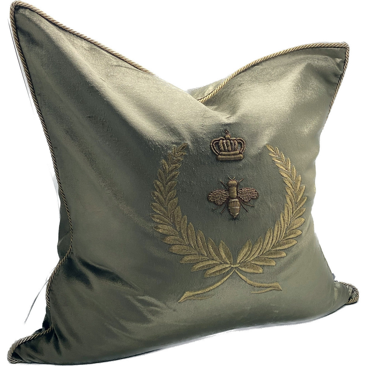 Embroidered Luxury Cushion - Bee
