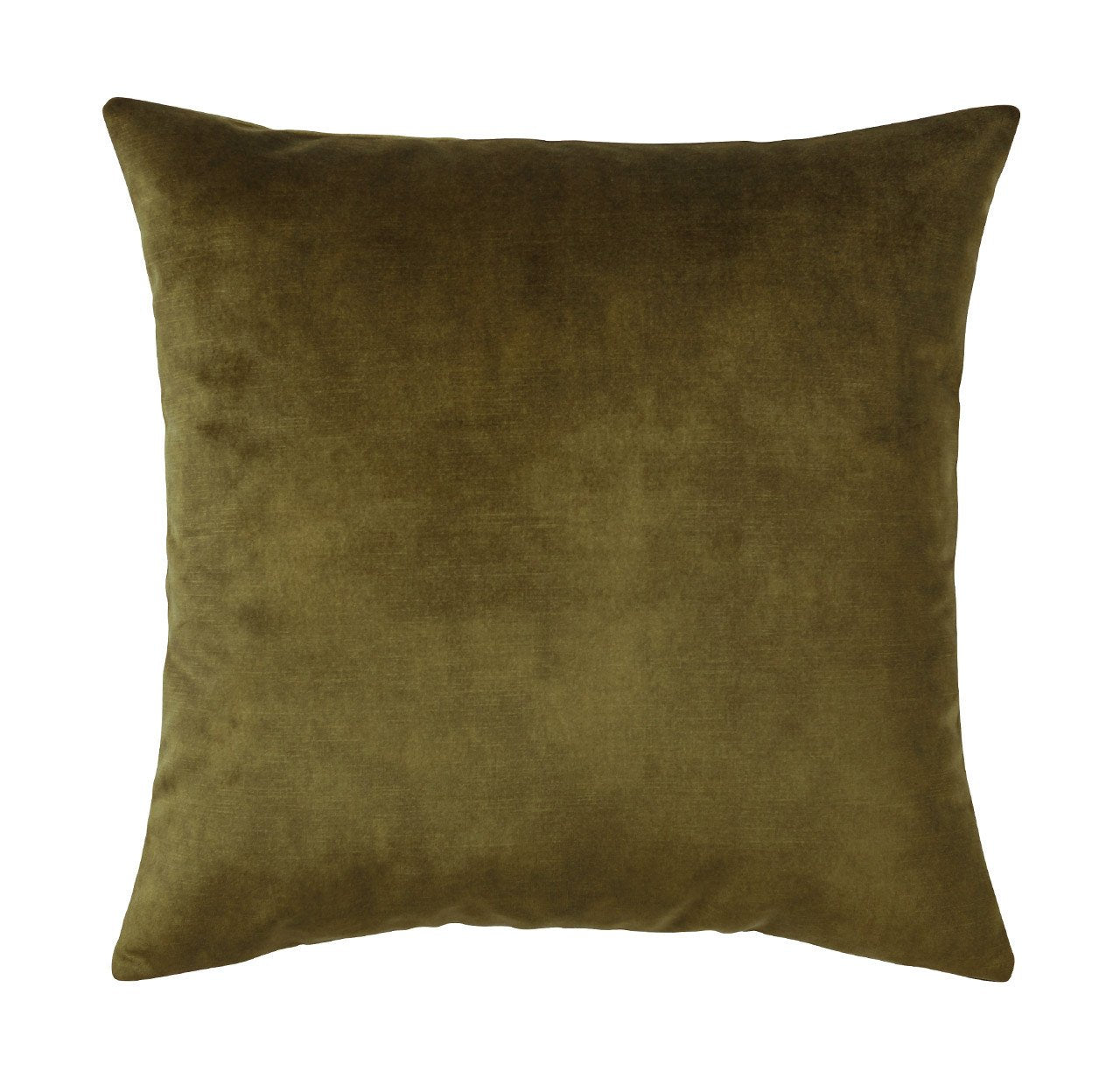 Velvet Ava Cushion - Moss