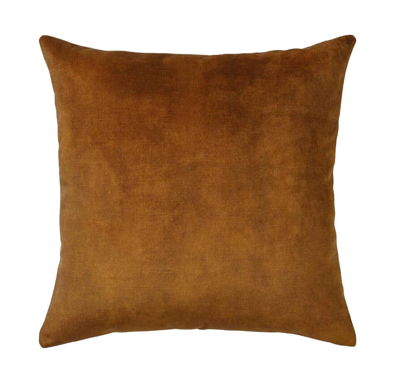 Velvet Ava Cushion - Ochre