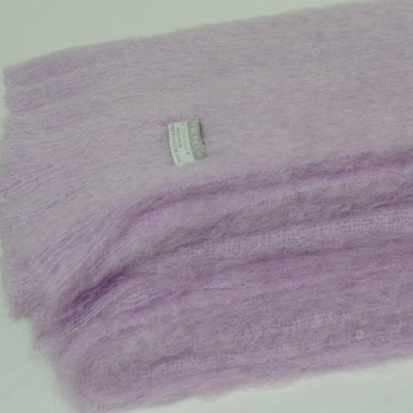 Mohair Throw Lilac