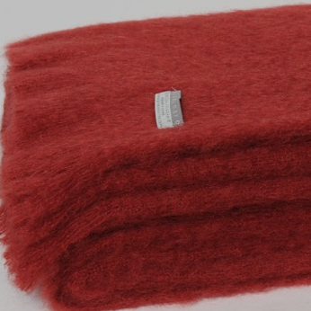 Mohair Throw Russet