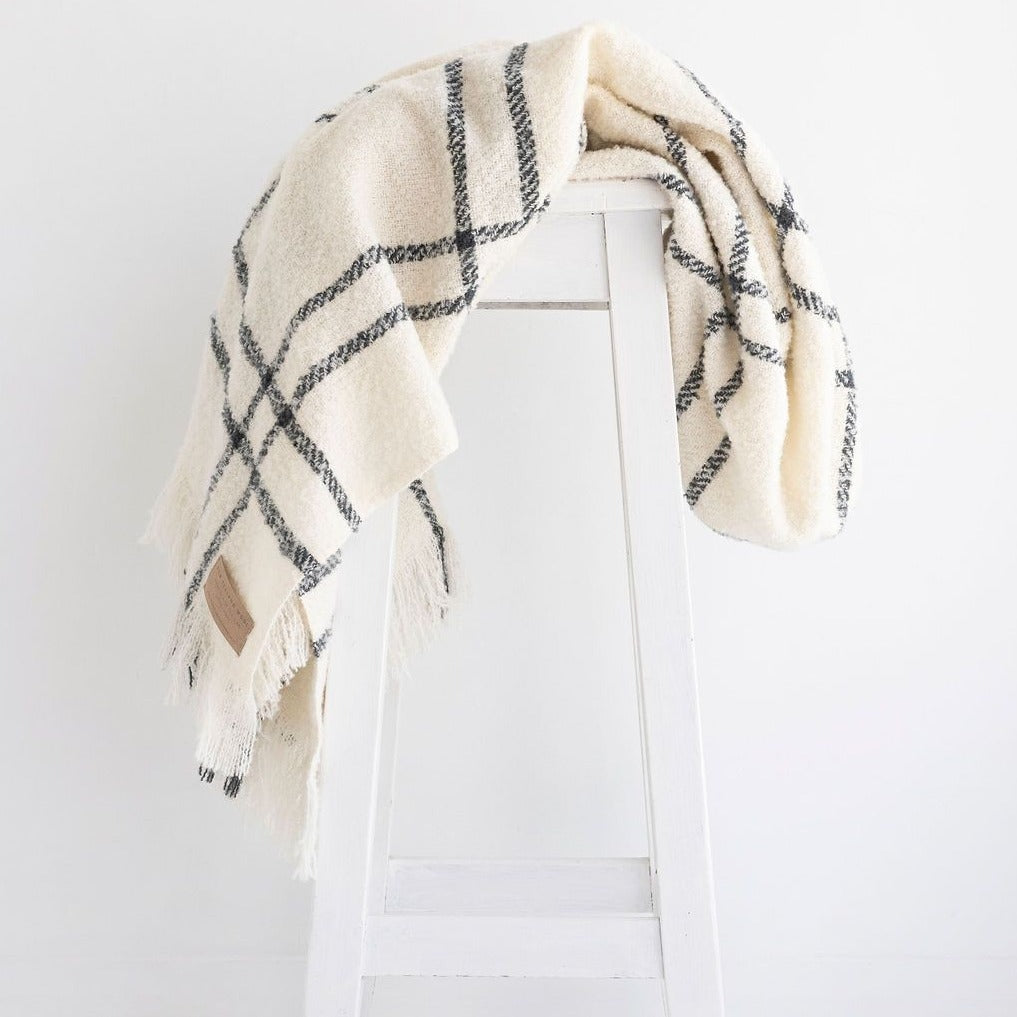 Pure NZ Wool Throw Cream