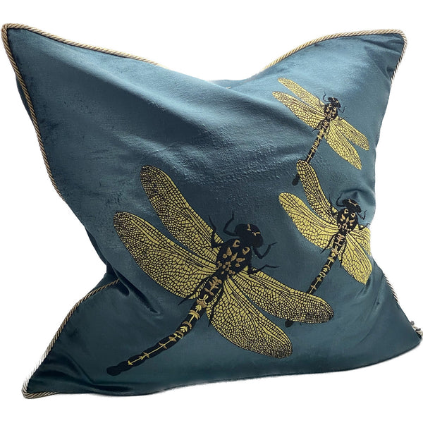 Sanctuary Cushion - Blue Dragonfly