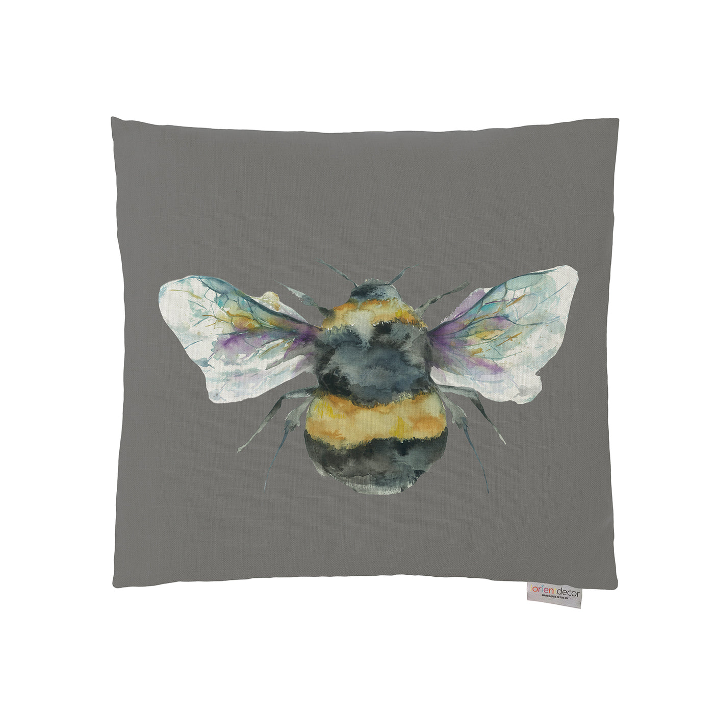 Bee Cushion - Slate